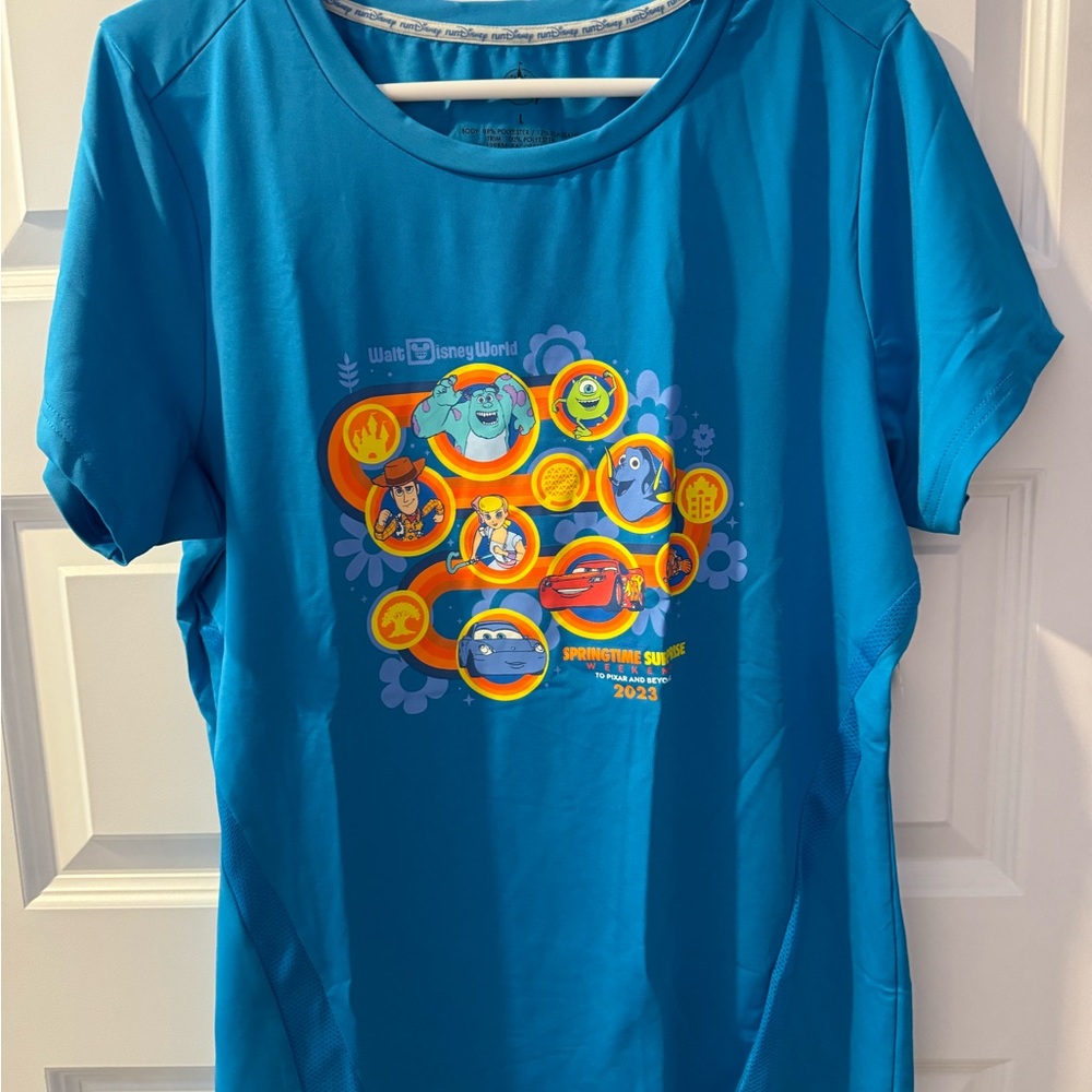 RunDisney 2023 Springtime Surprise Weekend Pixar Short Sleeve Shirt